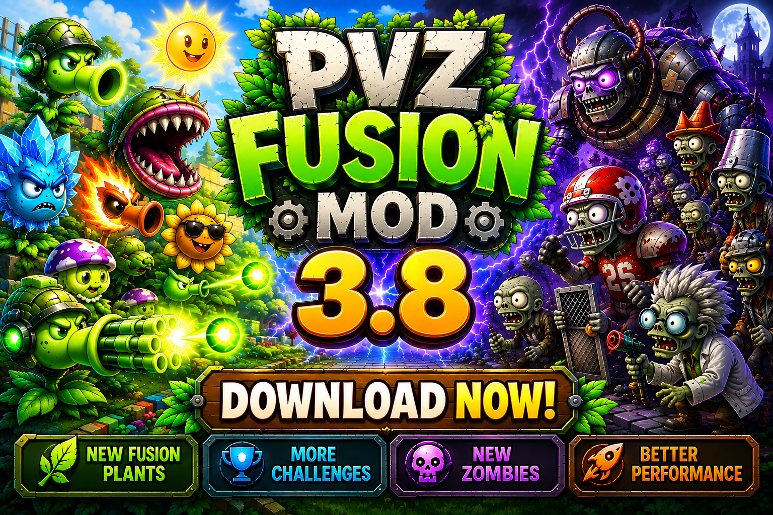 PvZ Fusion 3.8 Download for PC